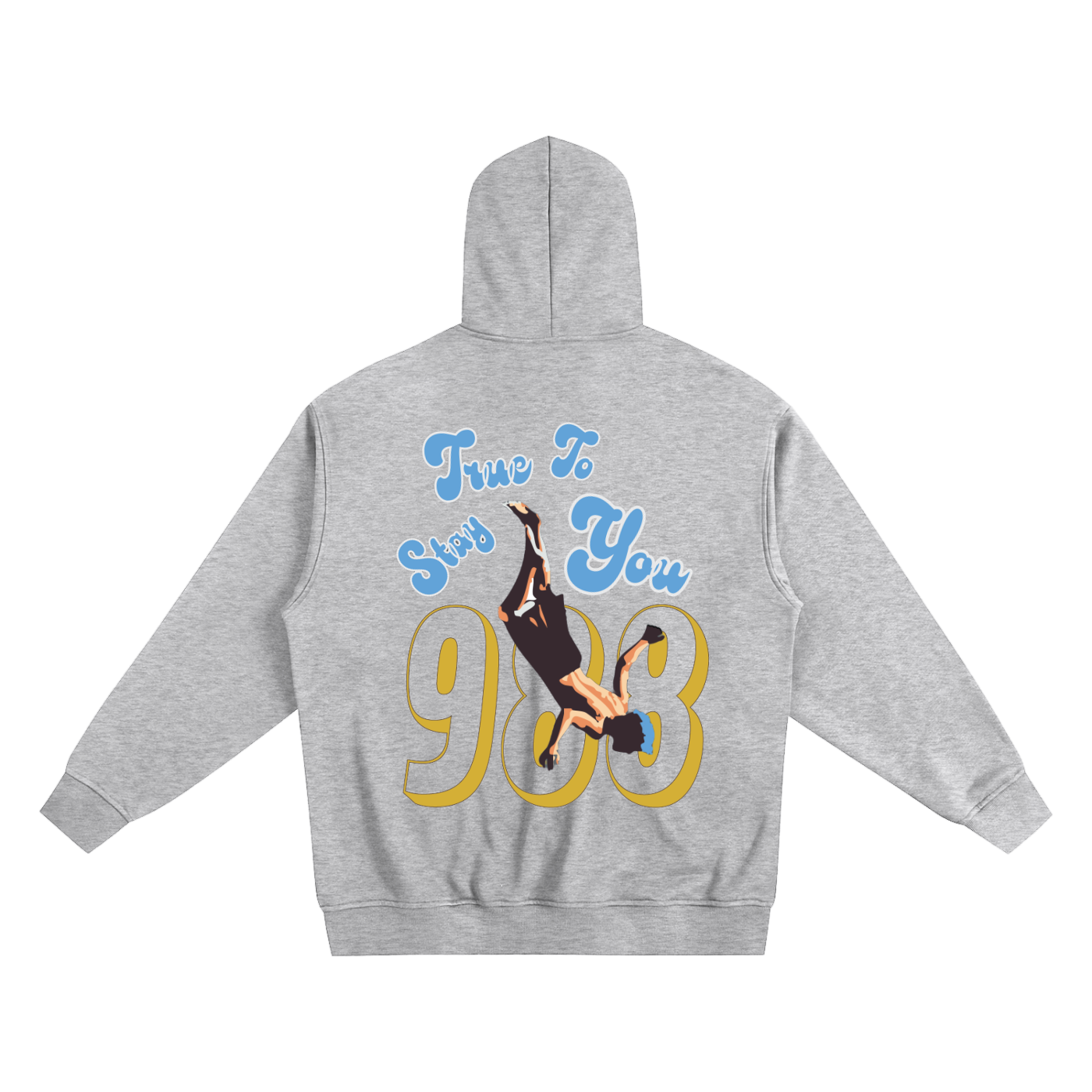 "Stay True to You" Unisex Heavyweight Zip-up Hoodie
