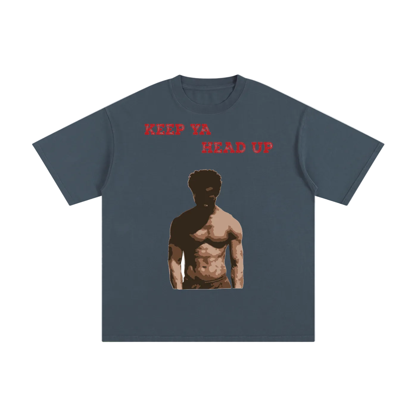 "Keep Ya Head Up" Unisex Pure Cotton T-Shirt
