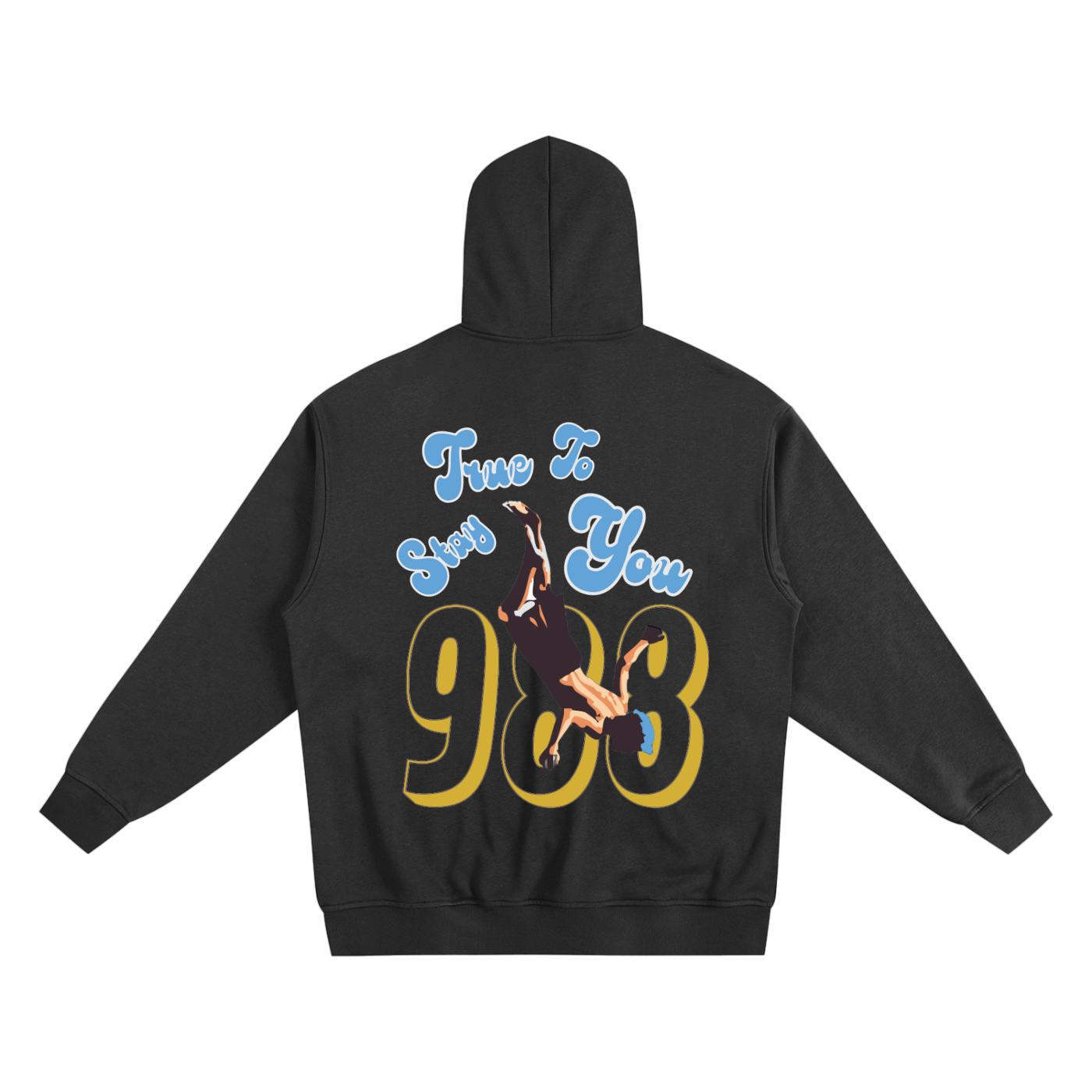 "Stay True to You" Unisex Heavyweight Zip-up Hoodie