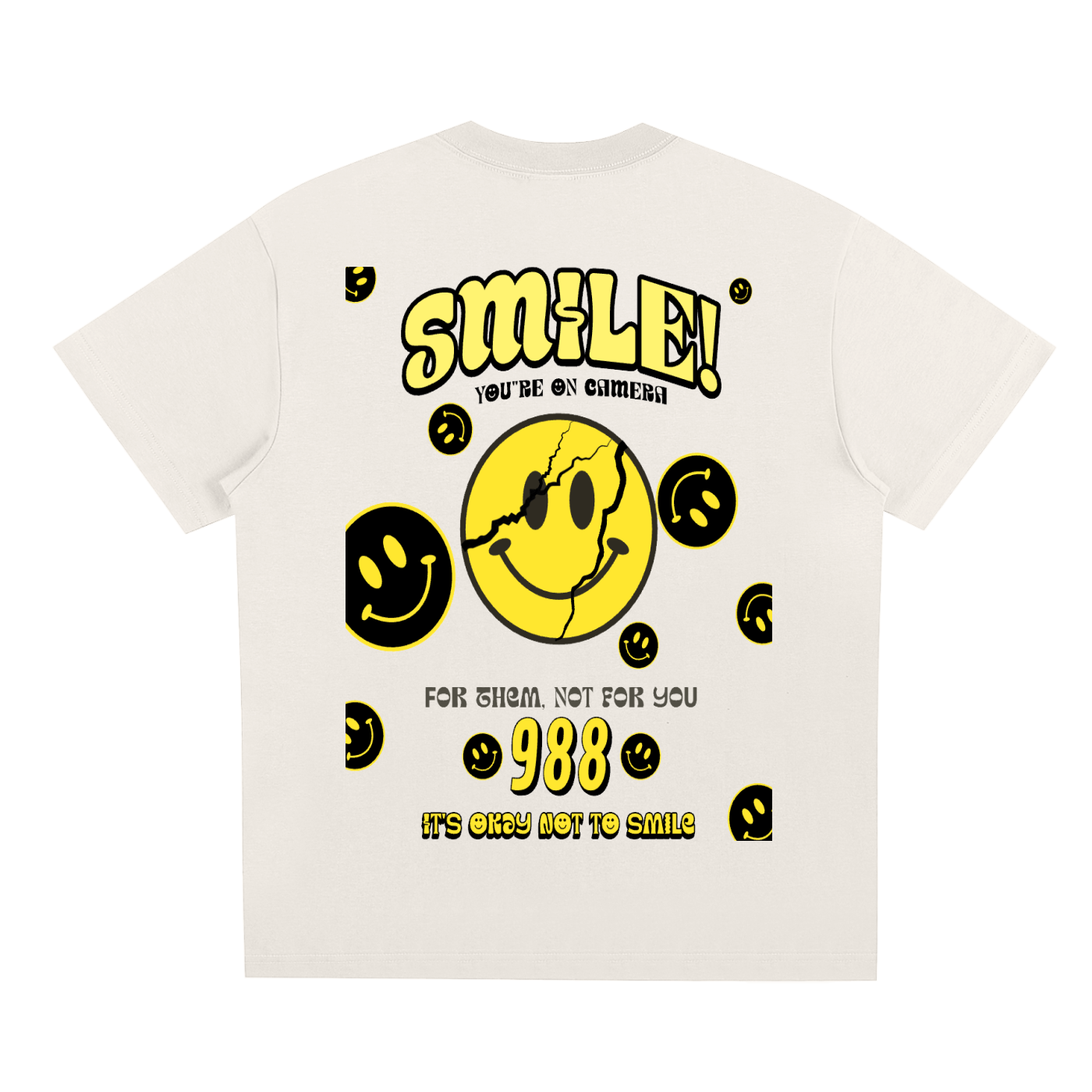 "Smile!" Sorona Quick-Dry Cooling T-Shirt