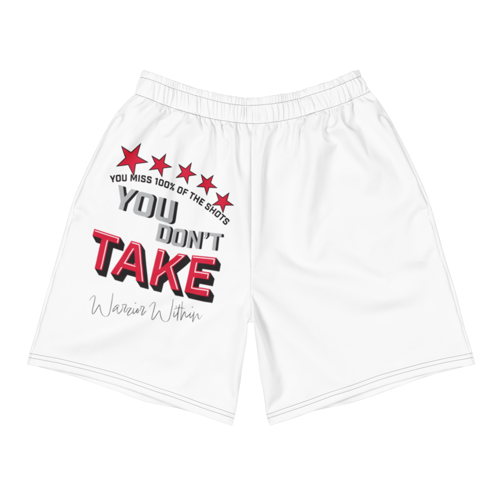 You Miss 100% of the Shots You Don't Take All-Over Print Unisex Athletic Long Shorts