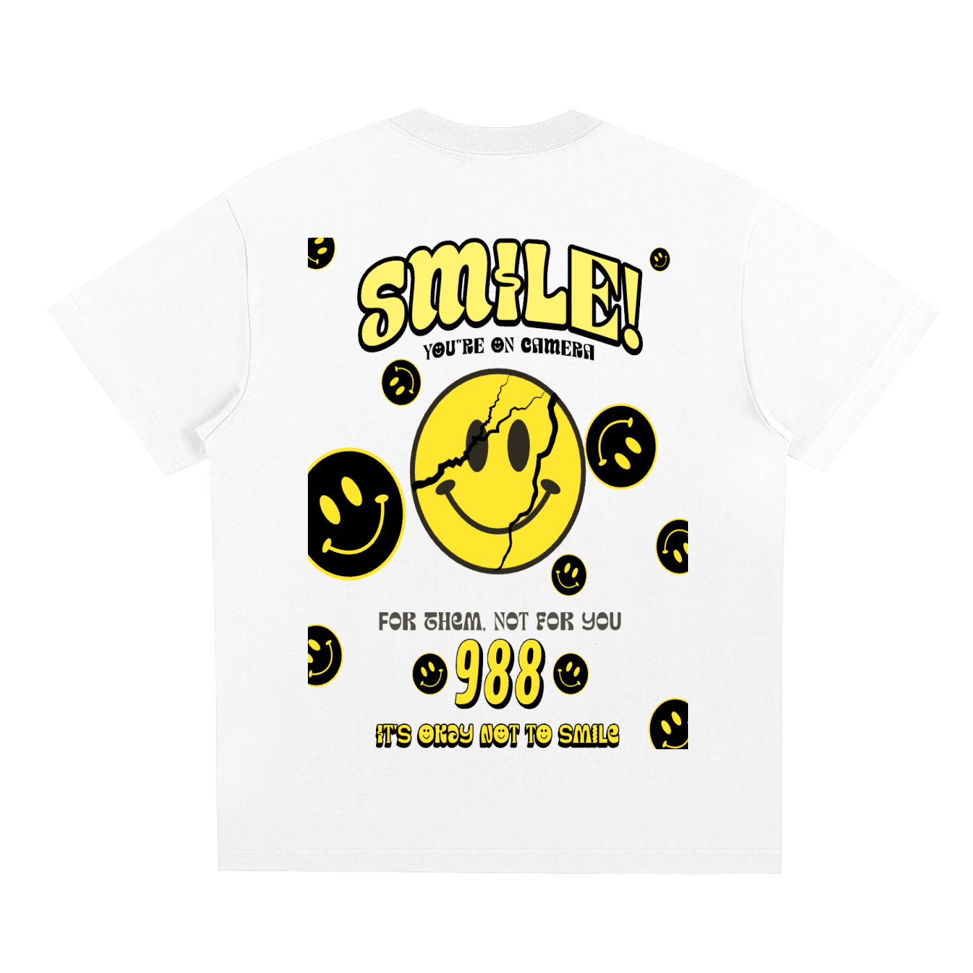 "Smile!" Sorona Quick-Dry Cooling T-Shirt