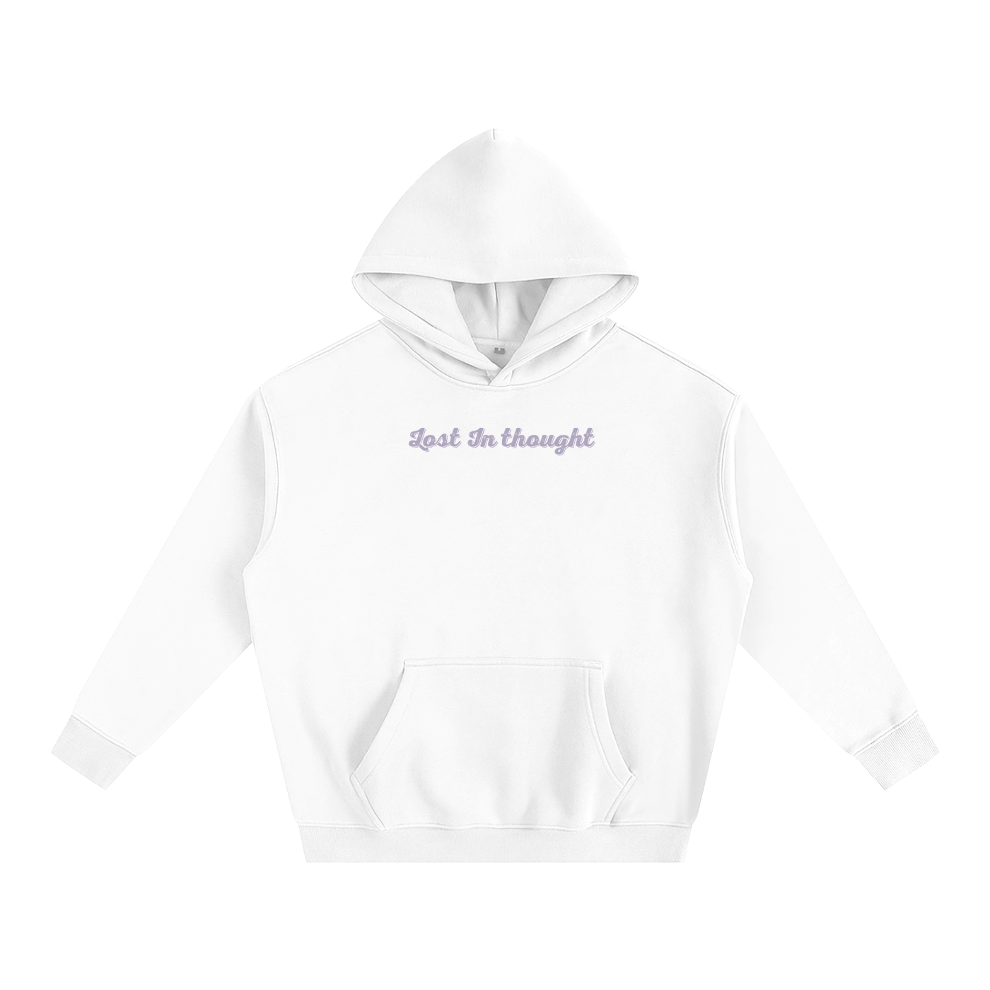 "Sorted in Silence" Unisex Oversize Fleeced Hoodie