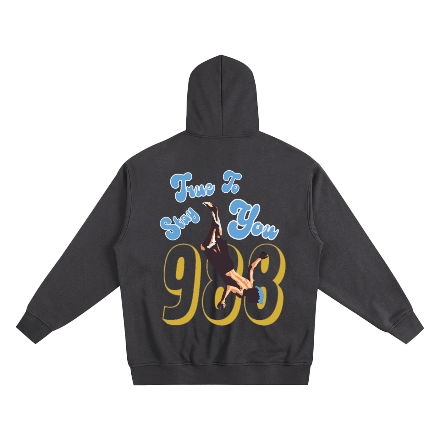 "Stay True to You" Unisex Heavyweight Zip-up Hoodie