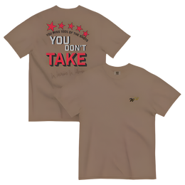 You Miss 100% of the Shots You Don’t Take Unisex dyed heavyweight t-shirt
