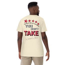 You Miss 100% of the Shots You Don’t Take Unisex dyed heavyweight t-shirt